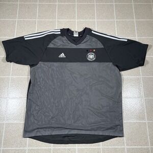Germany Away football shirt 2002 Soccer Adidas Jersey Mens Trikot National 2XL